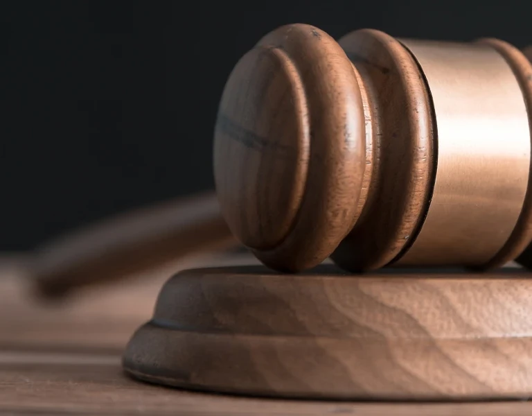 a judge's gavel